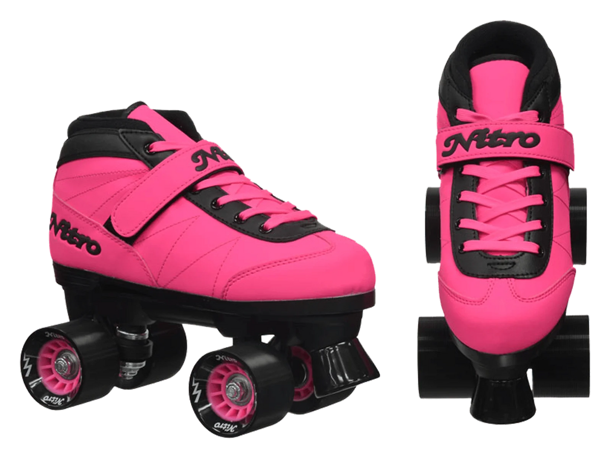Pink Quad Speed Roller Skates U579722
