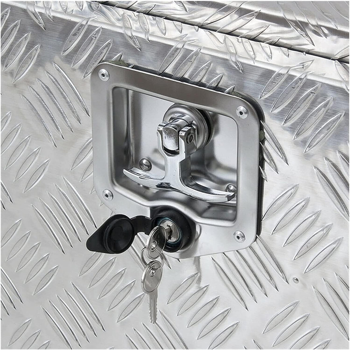 6 Pack Stainless Steel T-Handle Lock RV Door Latch Replacement with Keys W869288