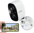 Wireless Outdoor Security Camera (White (2Pcs)) I249