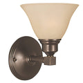 Brushed Nickel 1-Light Sconce F9059