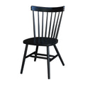 Solid Wood Dining Chair in Black G1554