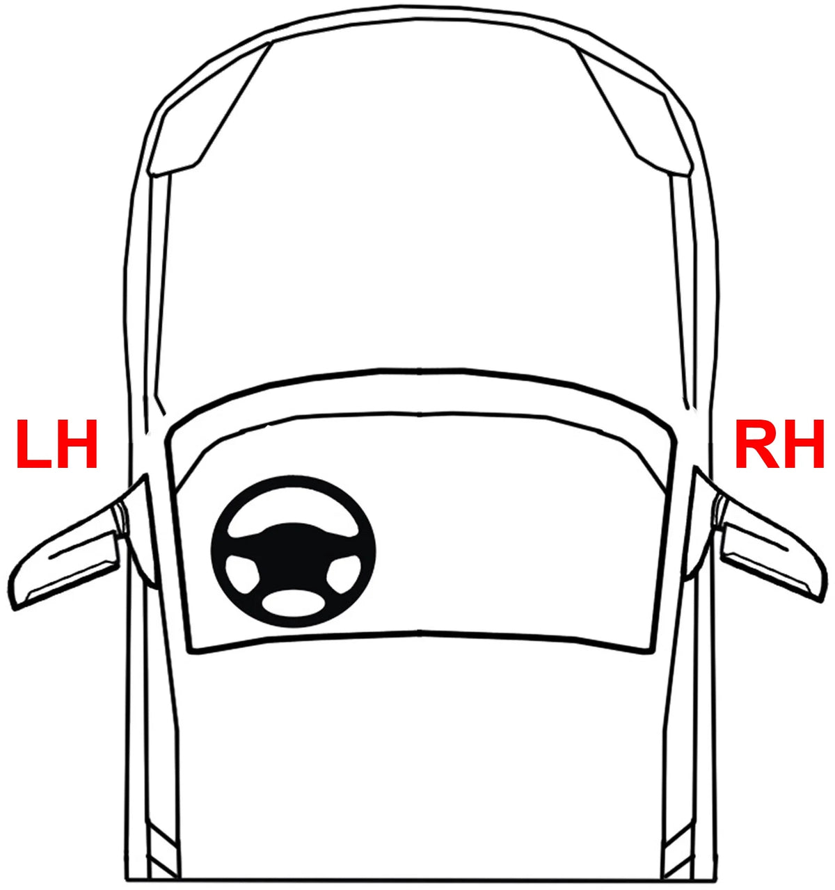 Right Passenger Halogen Headlight H7233