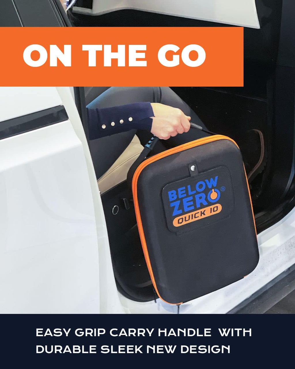 Insulated Carrying Case Cooler Bag for 10 Cans with Ice Pack F85808