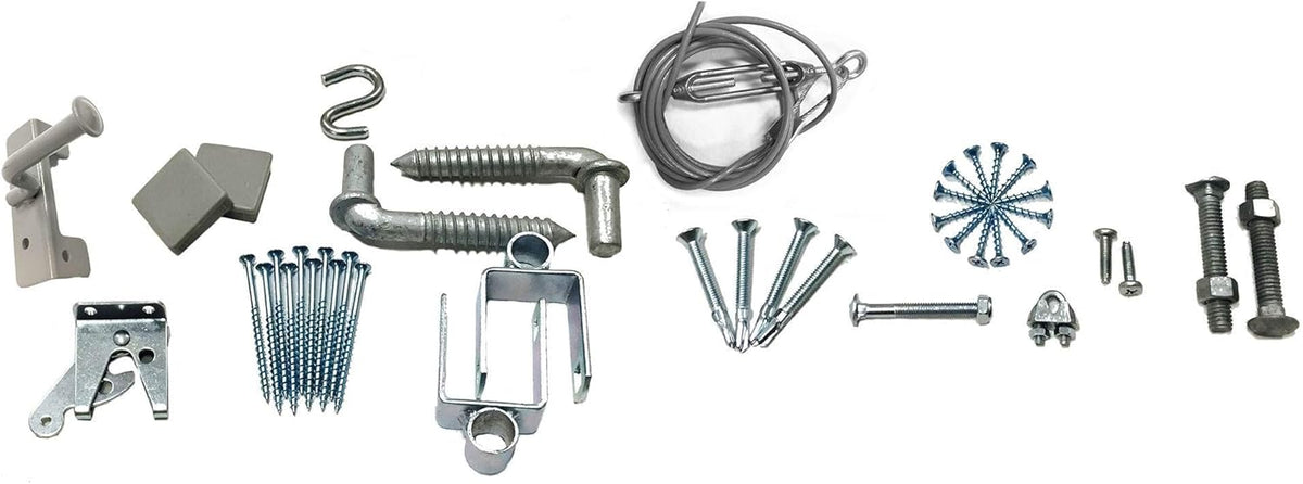 Steel Frame Gate Kit, 36"-72" Wide Opening to 6' High (4 Pack) I43454