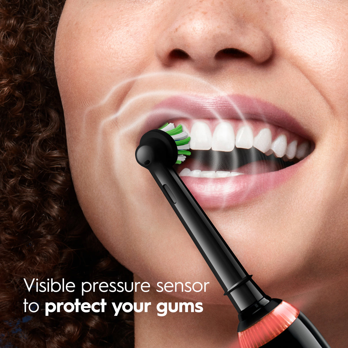 Black Electric Toothbrush with Bluetooth Connectivity L30469