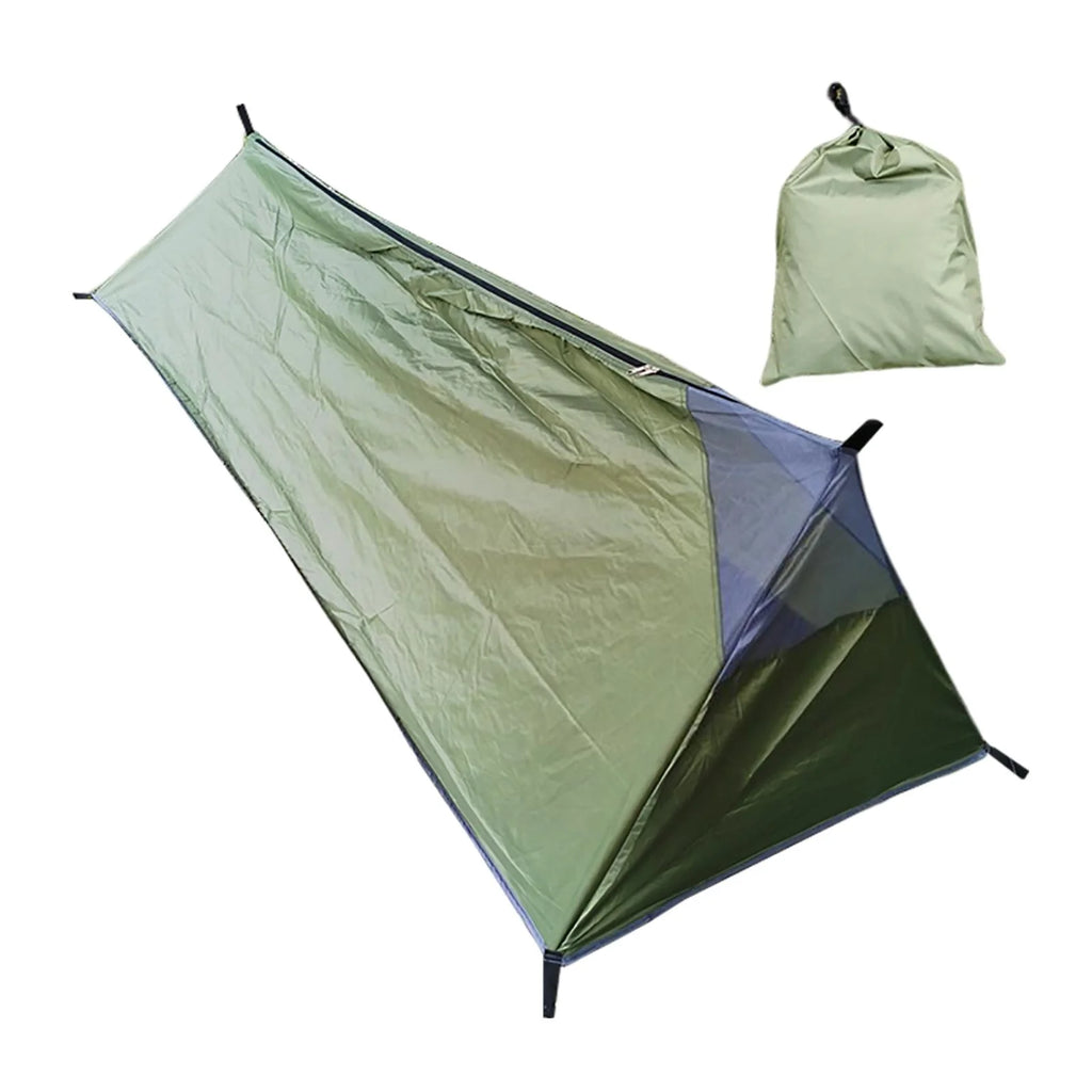 Green Ultralight Waterproof Backpacking Tent H93773