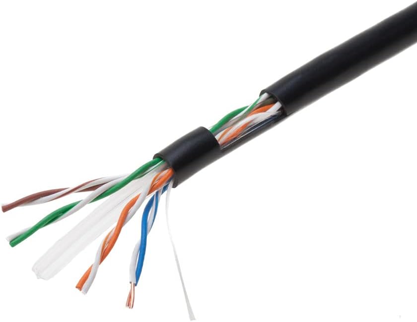 1000ft CAT6 Solid Ethernet LAN UTP 23AWG Network Cable (Orange) G450