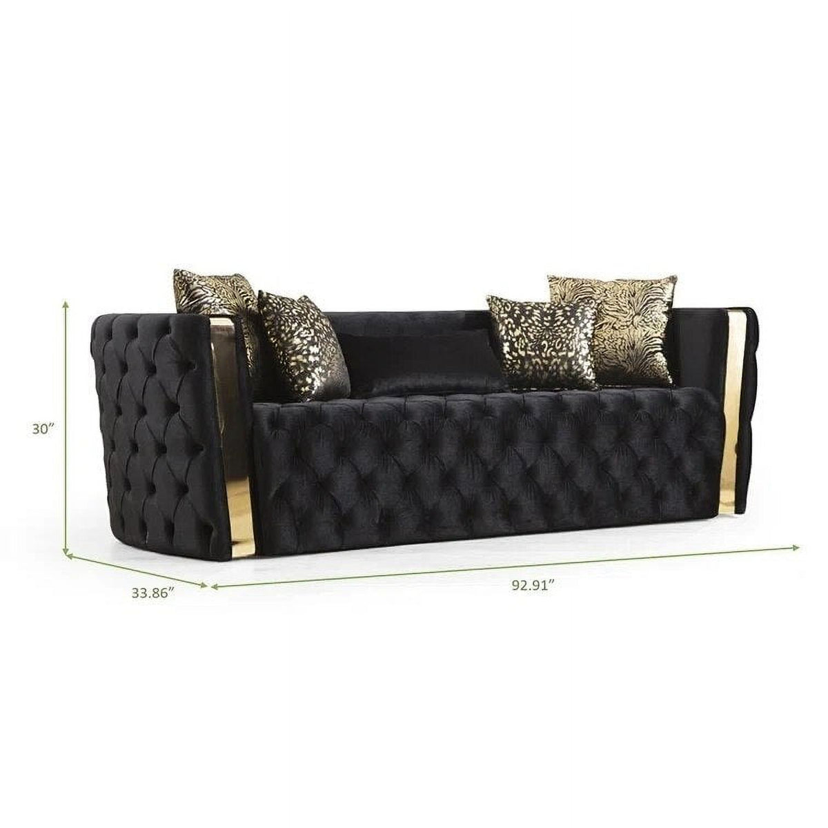 Velvet Sofa Set 3 2 1 Seater Upholstered Q9341