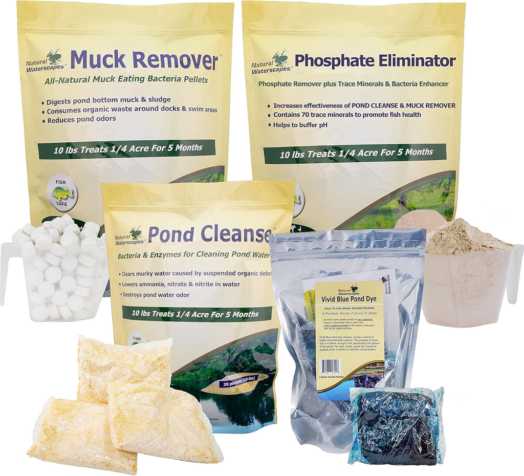 Clean Pond Maintenance Kit for 1/4 Acre I429298