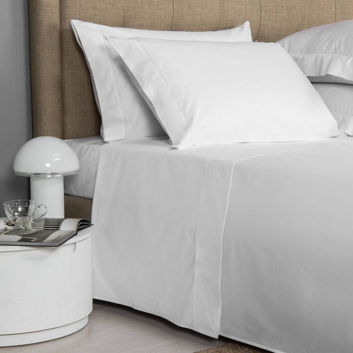 White Percale Sheet Set B9295