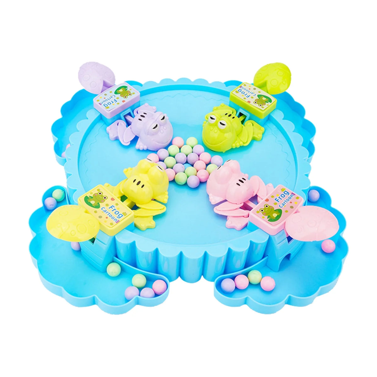 Hungry Frogs Eating Beans Children Board Strategy Games Toy G394