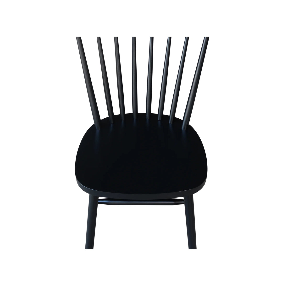 Solid Wood Dining Chair in Black G1554