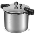 22-Quart Aluminum Pressure Canner with Pressure Gauge and Rack C897455