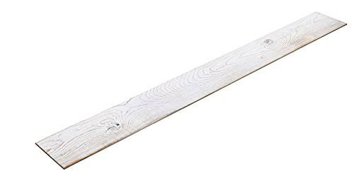 Peel and Stick Wood Panels 19.5 Sq. ft. per Box White Washed K67680