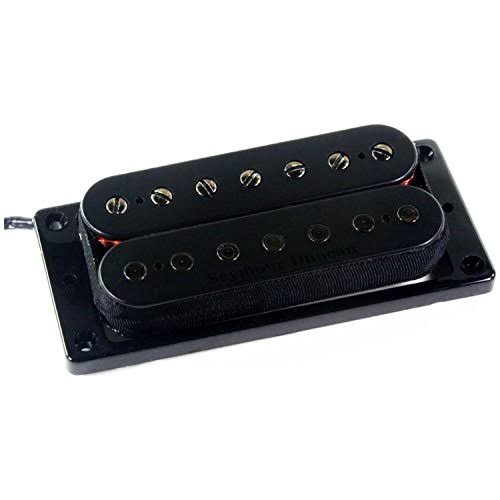 7 String Neck Humbucker Passive Mount Uncovered Black W55397