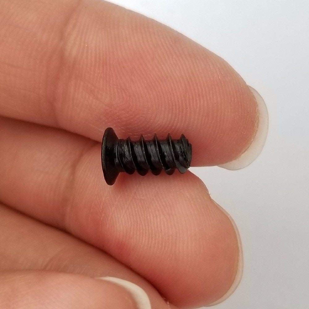 100pcs M5x10 Black Computer Cooling Fan Mount Screws F758846