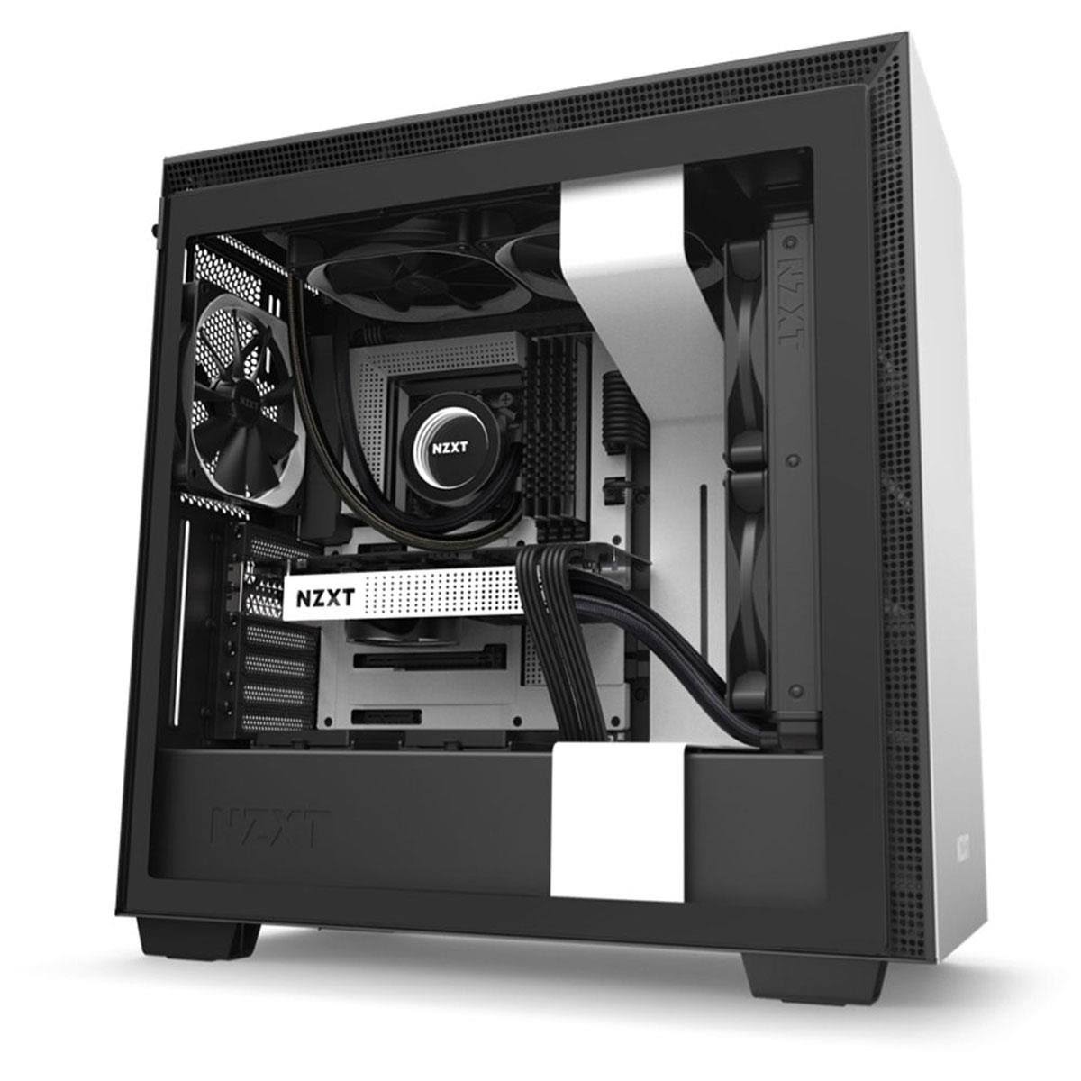 Matte White Mid-Tower ATX Case Z349014