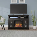 Espresso Electric Fireplace TV Console Z5014