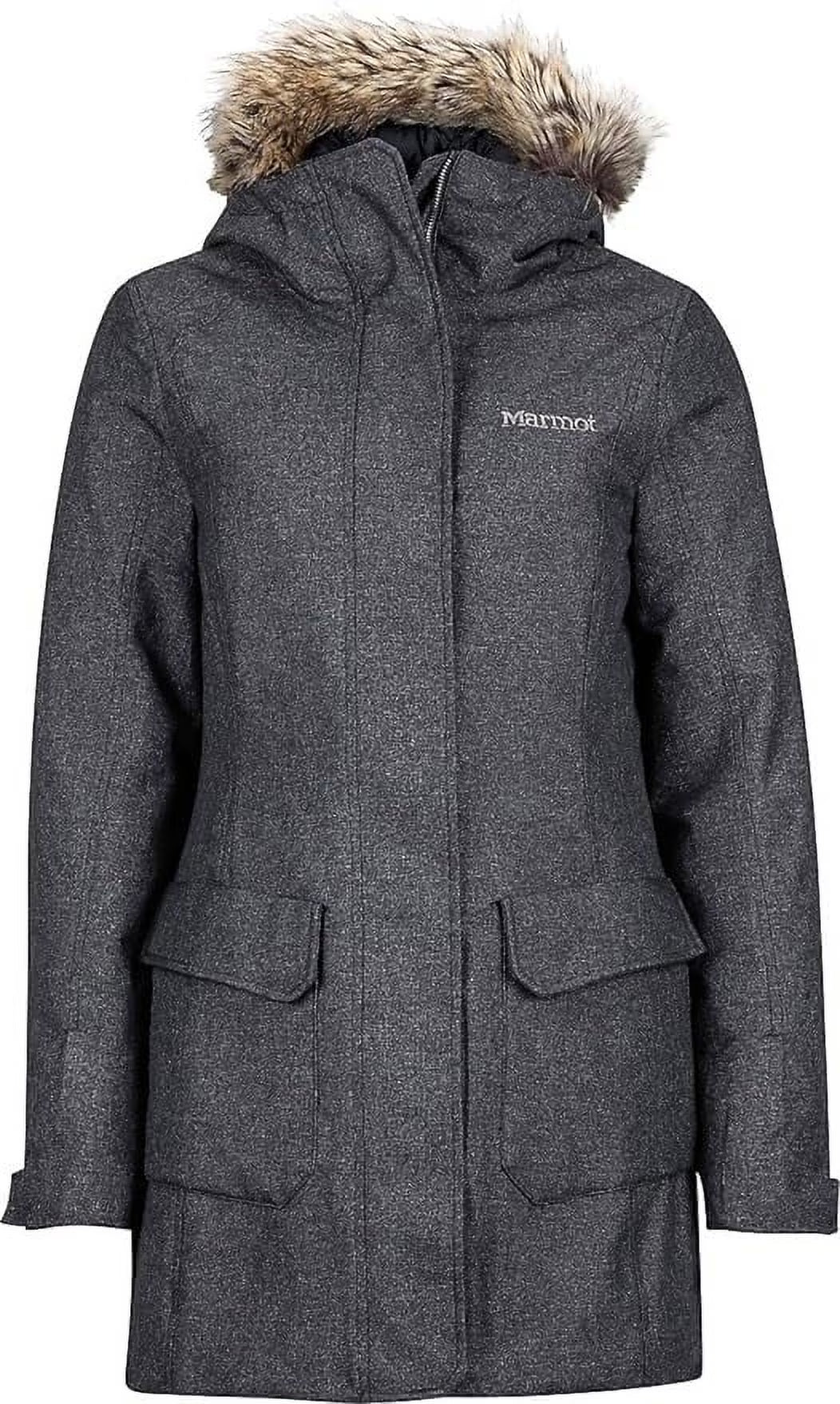 Black Large Featherless Jacket W3185