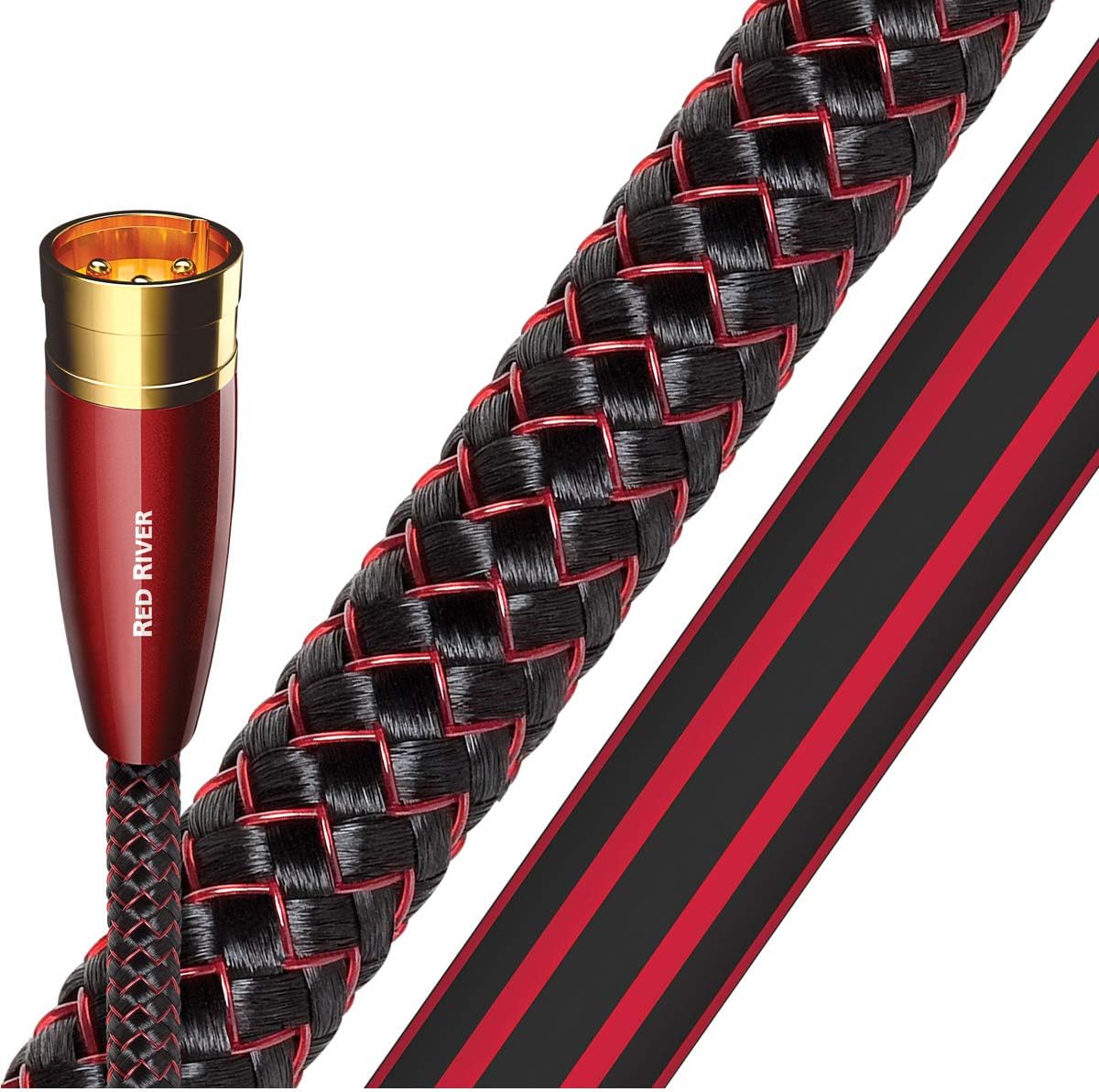 Red River XLR to XLR Analog Audio Interconnect Cables - 9.84' (3m) - Pair U702159