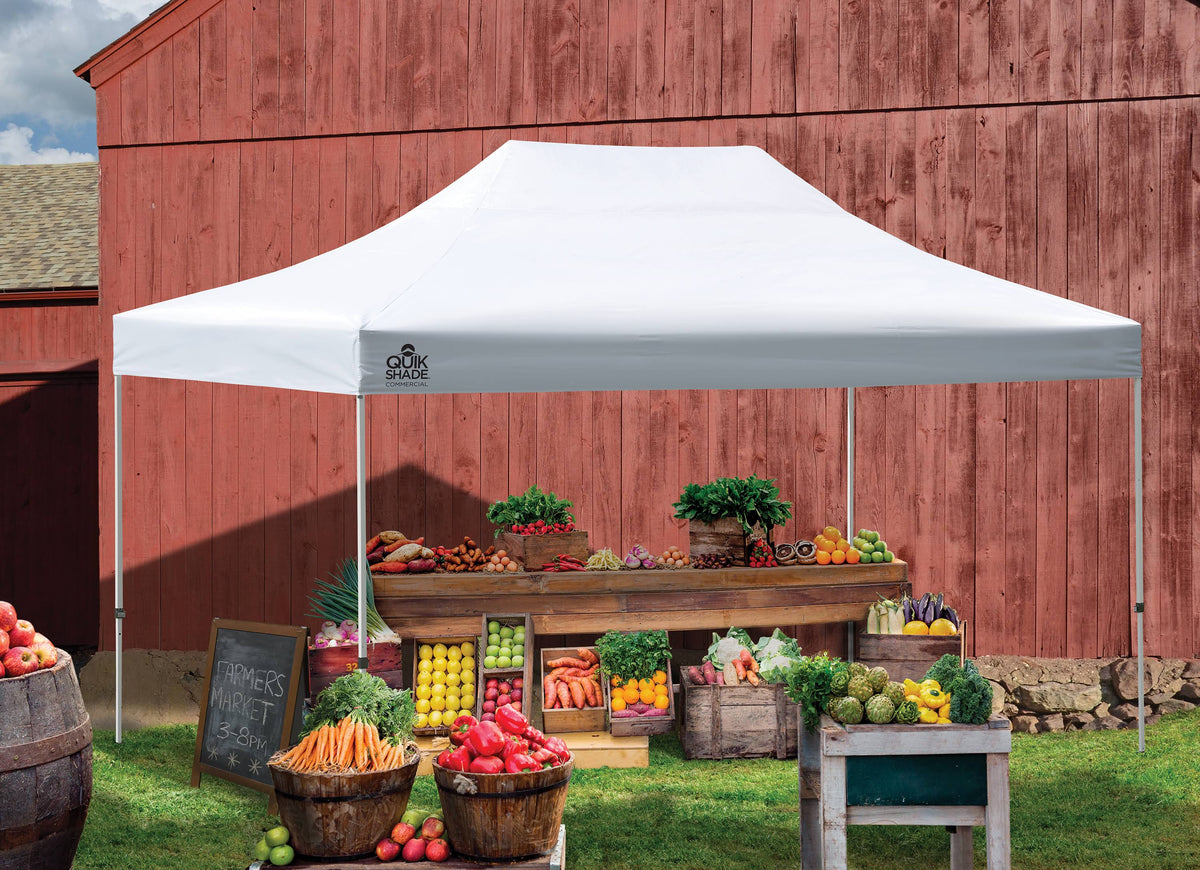 Pop Up Tent Canopy 10' x 15' White J256437