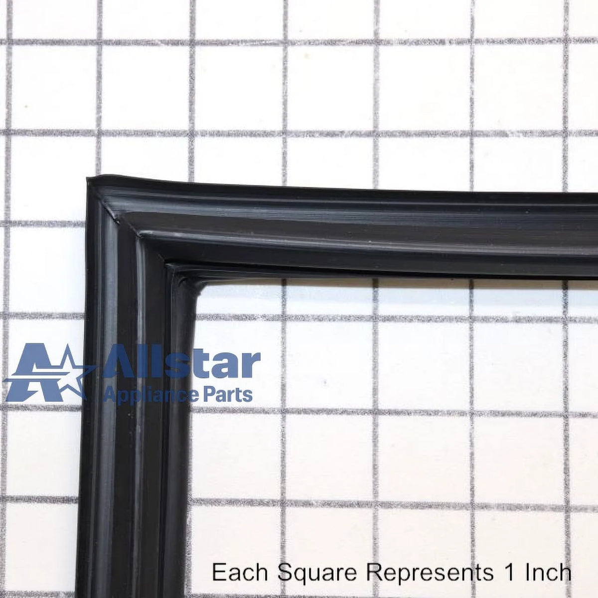 Black Refrigerator Freezer Door Gasket D879595