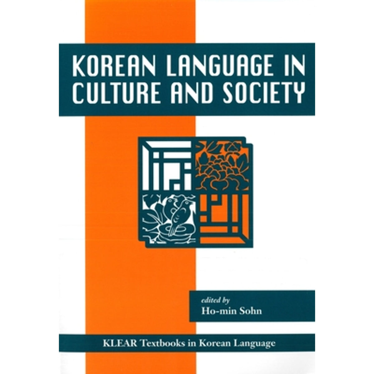 Korean Language in Culture and Society Paperback Z7641