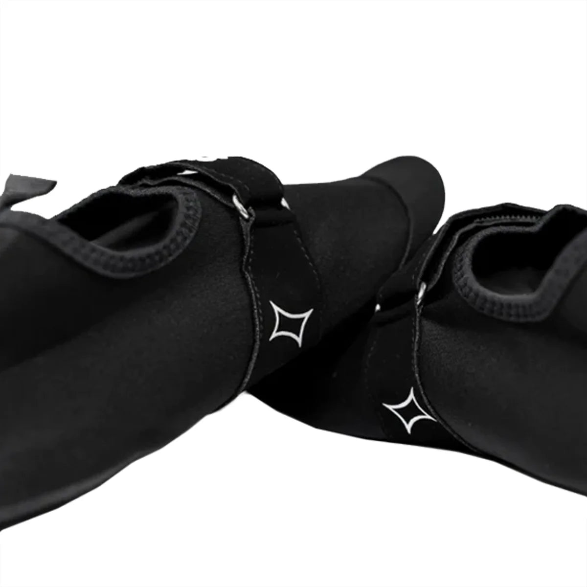 Black Deadlift Slippers U9624