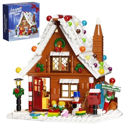 Christmas Gingerbread House Building Kit with LED Lights S305742