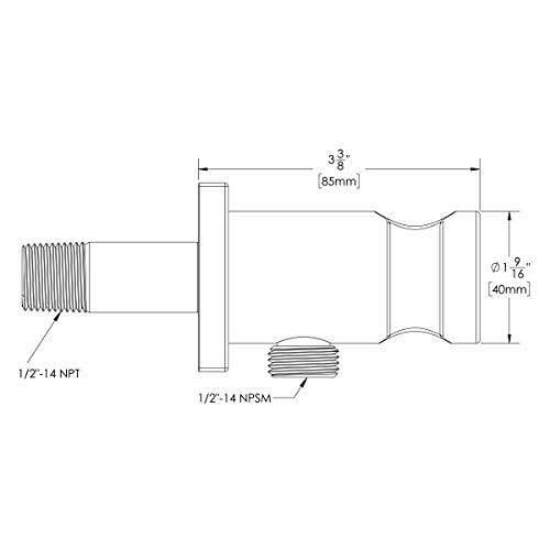 Matte Black Hand Shower Holder M25316