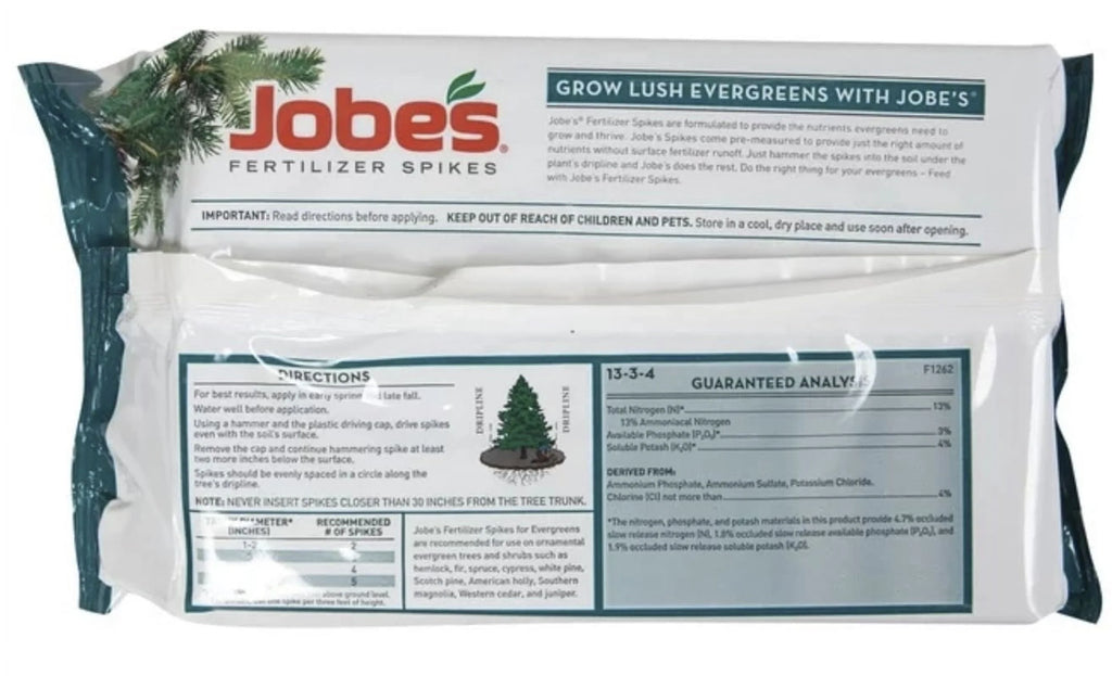 15 Pack Evergreen Tree & Shrub Fertilizer Spikes B139