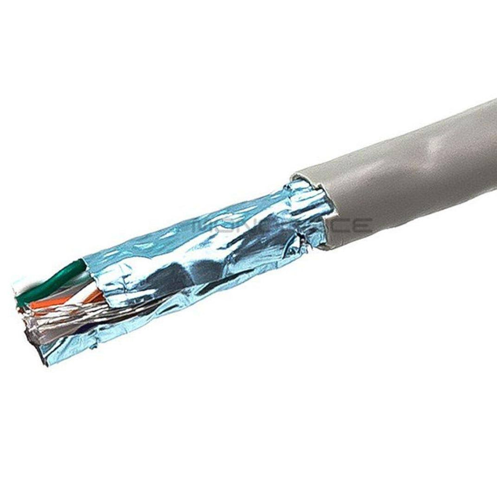 1000 ft. 24AWG Cat5e STP Solid Bare Copper Ethernet Cable Y8039
