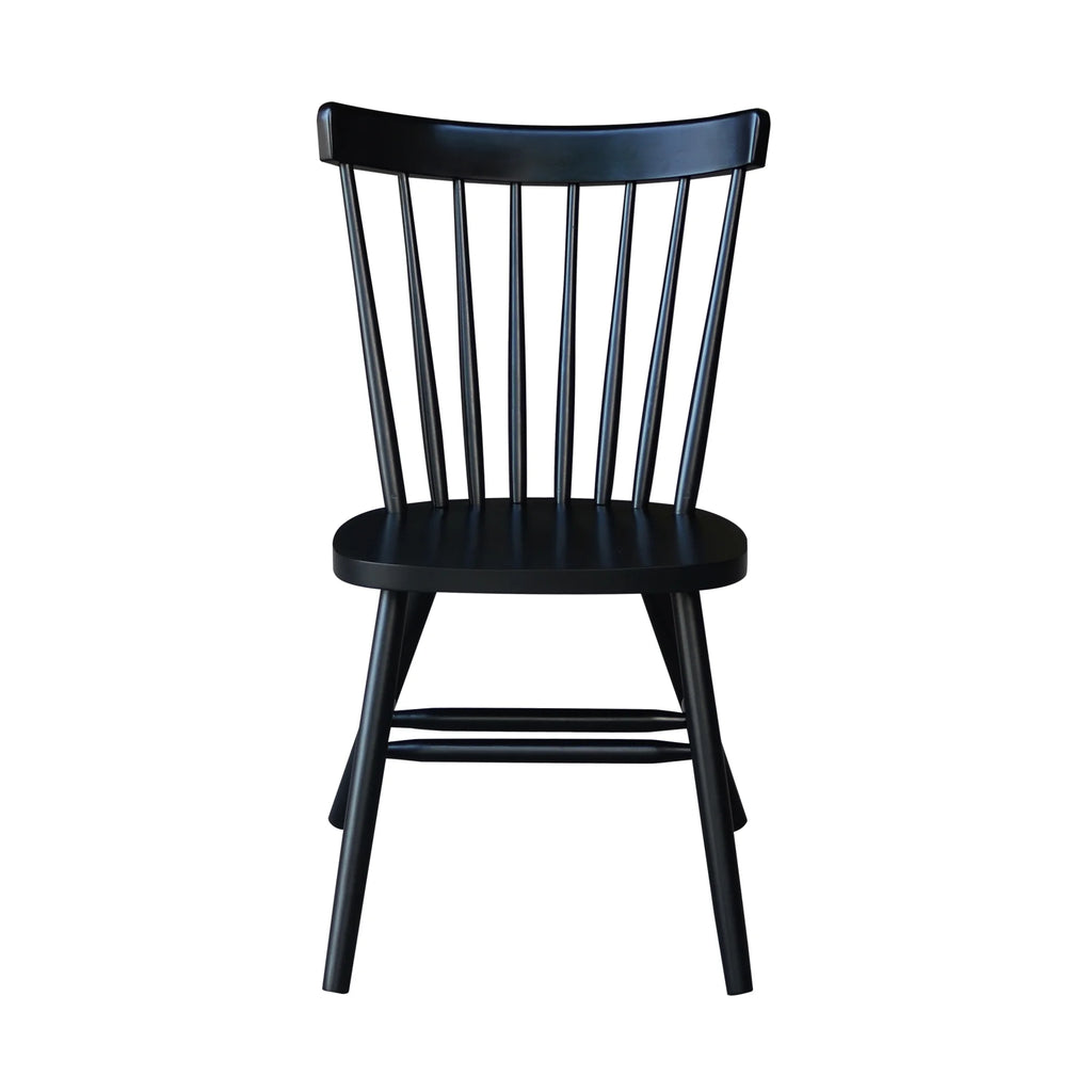 Solid Wood Dining Chair in Black G1554