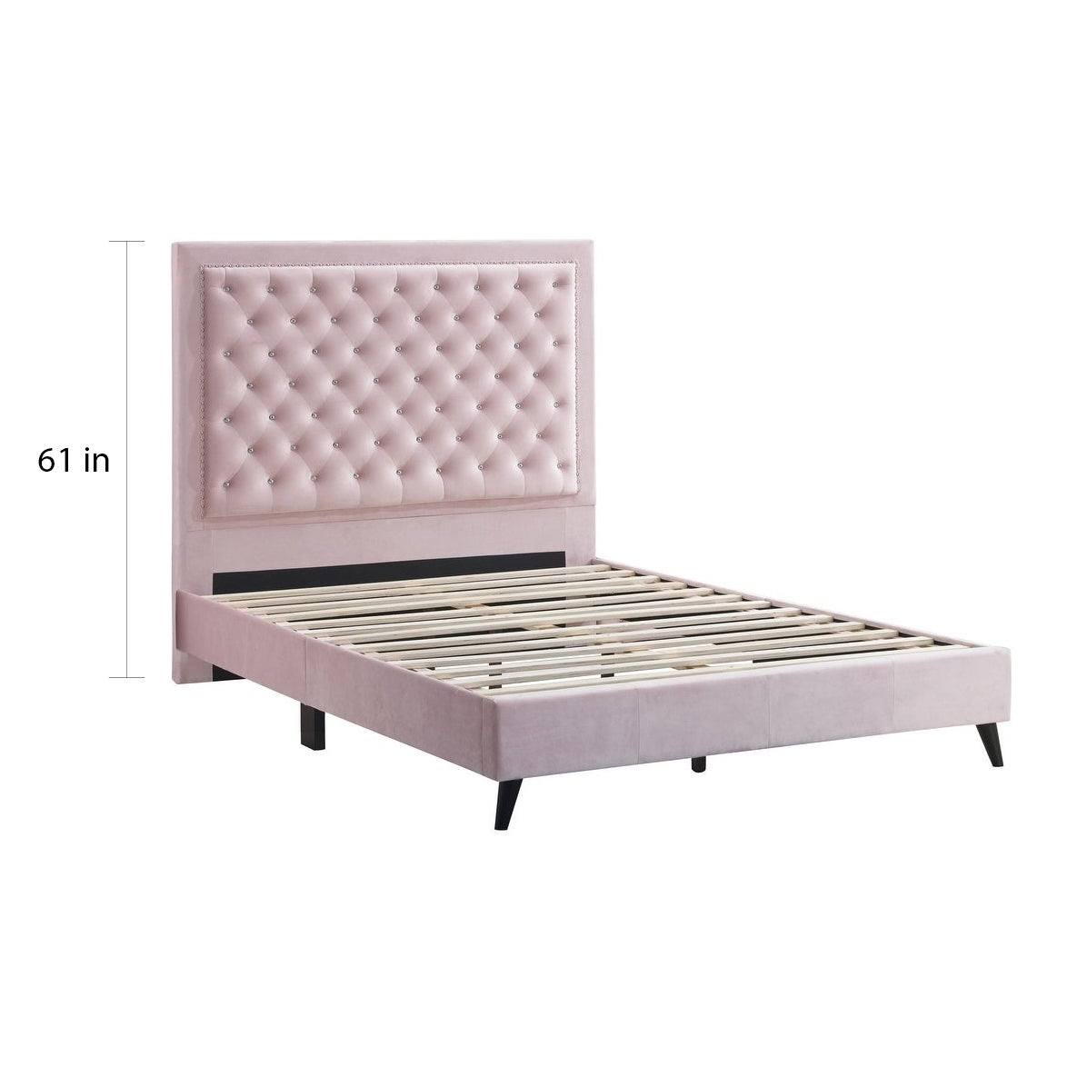 Queen Velvet Bed Side Panel S3665