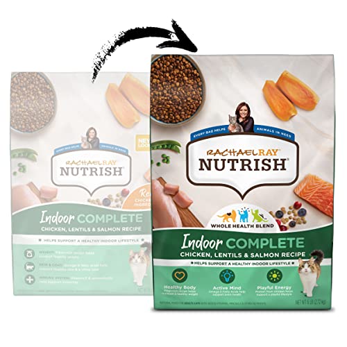 14 Pounds Dry Cat Food with Chicken, Lentils & Salmon M837168