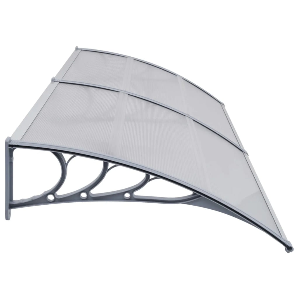 Door Canopy Gray 118.1"x39.4" PC U874