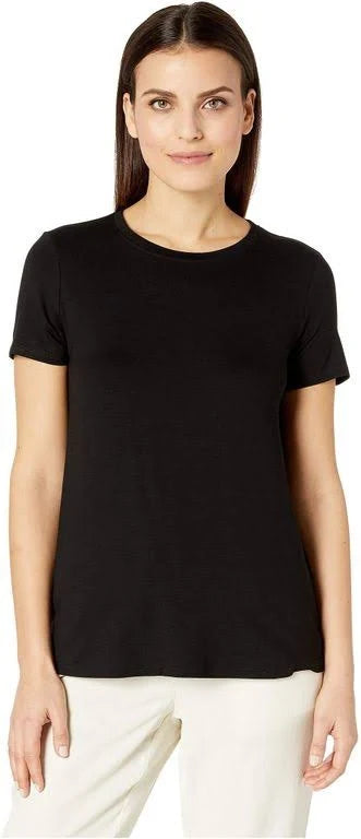 Black Crewneck Tee O951914