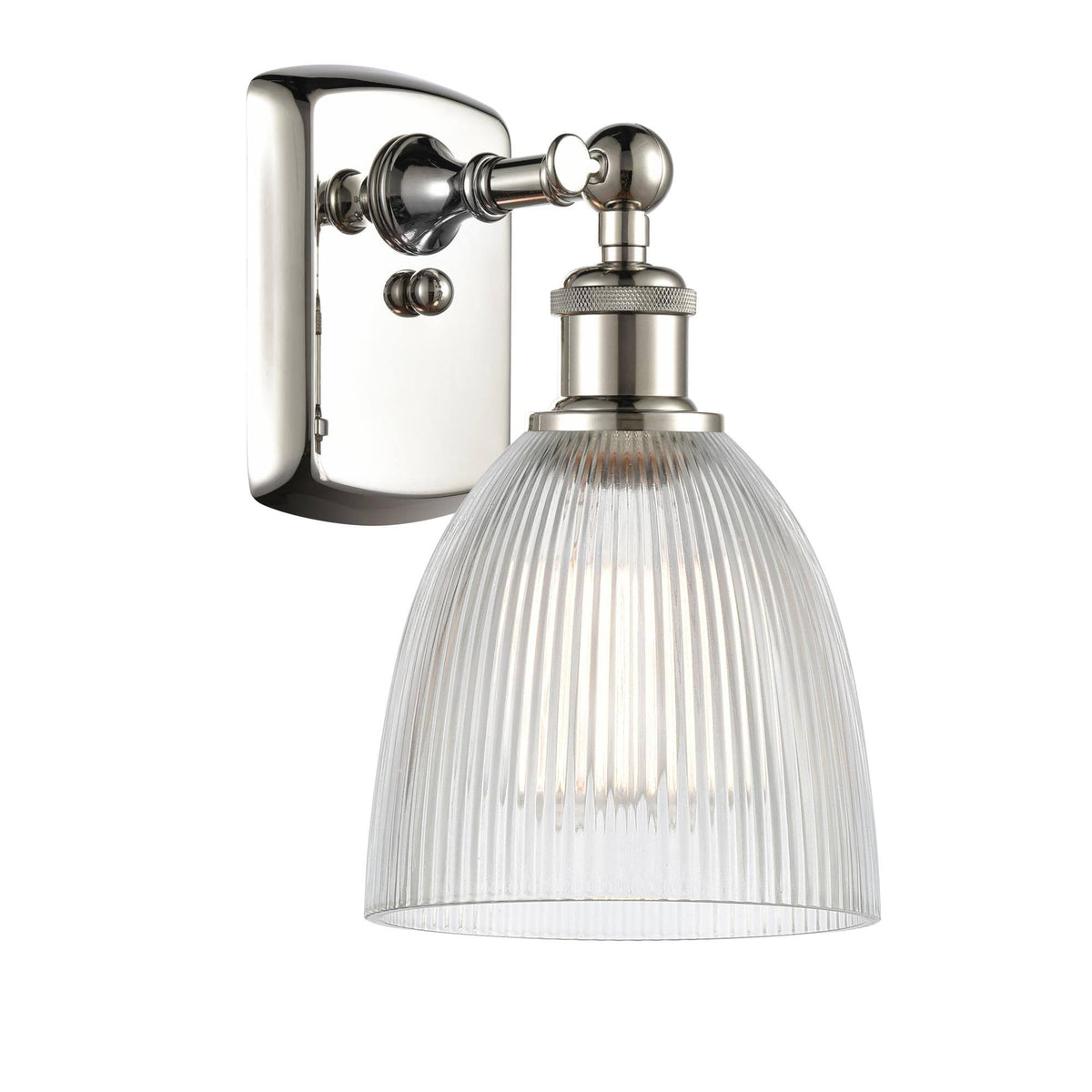 Polished Nickel 1 Light Sconce L2036