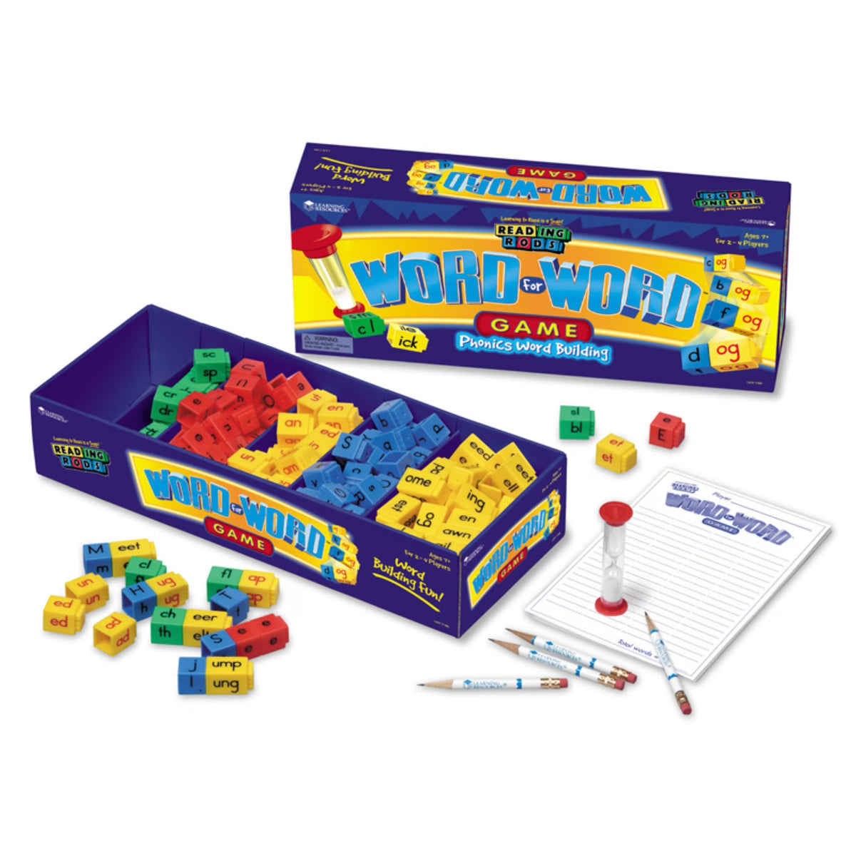 Reading Rods Word Phonics Game J6550