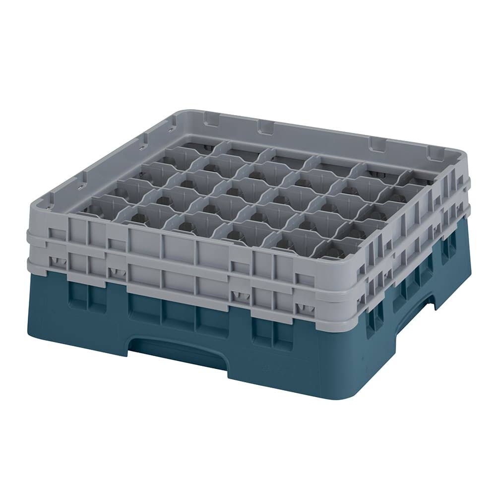 Teal 36 Compartments Glass Rack M85376