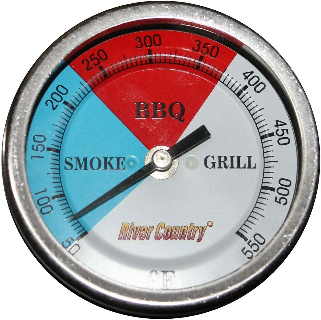 5" Dial Adjustable BBQ Grill Smoker Thermometer H455