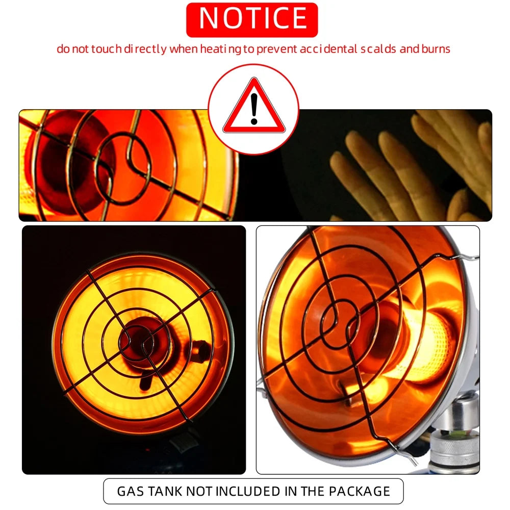 Portable Tent Gas Heater with Storage Bag K6929