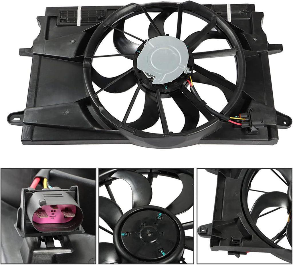 Radiator Cooling Fan Replacement for 2017 2018 2019 Chevy Cruze 1.4L P271445
