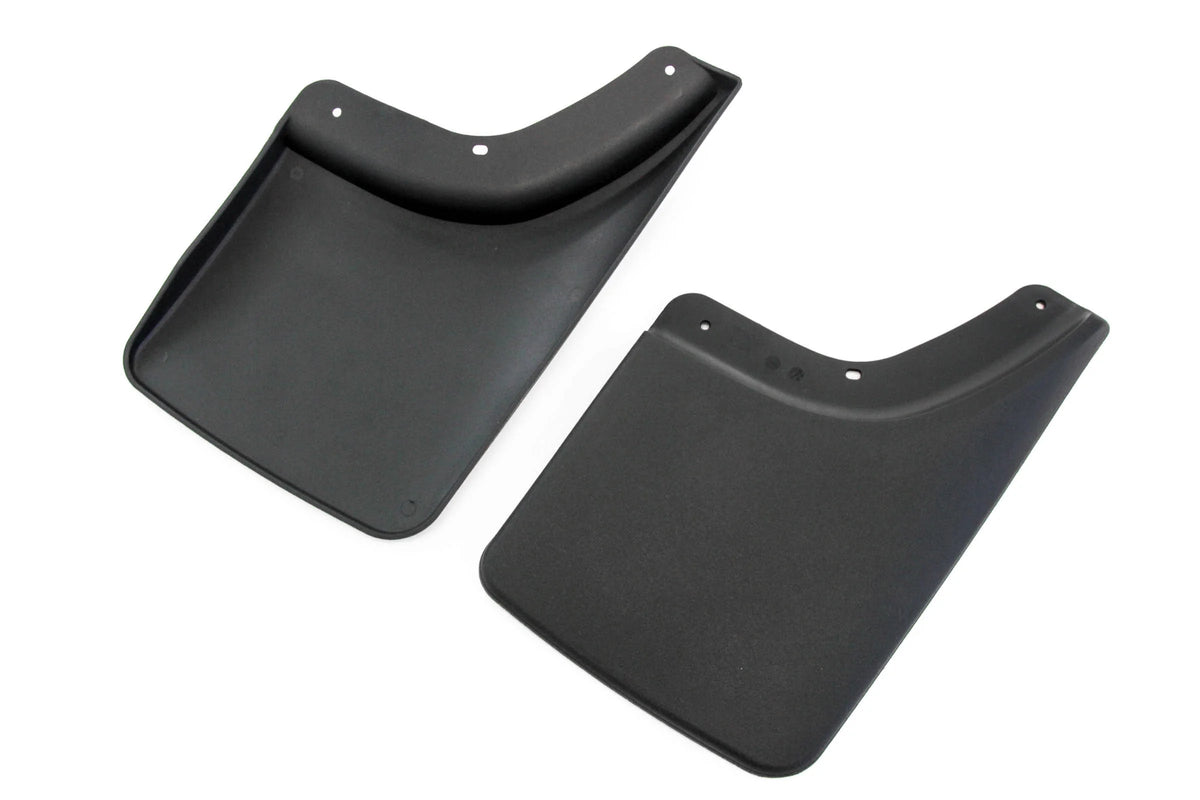 Mud Flaps Guards Splash No Flares Rear Molded 2pc Set M913