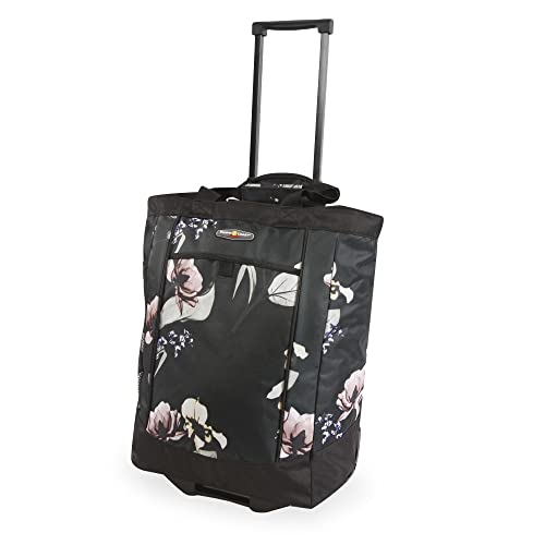Large Rolling Shopper Tote Bag J6689