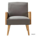 Pewter Cane Accent Arm Chair Z8271