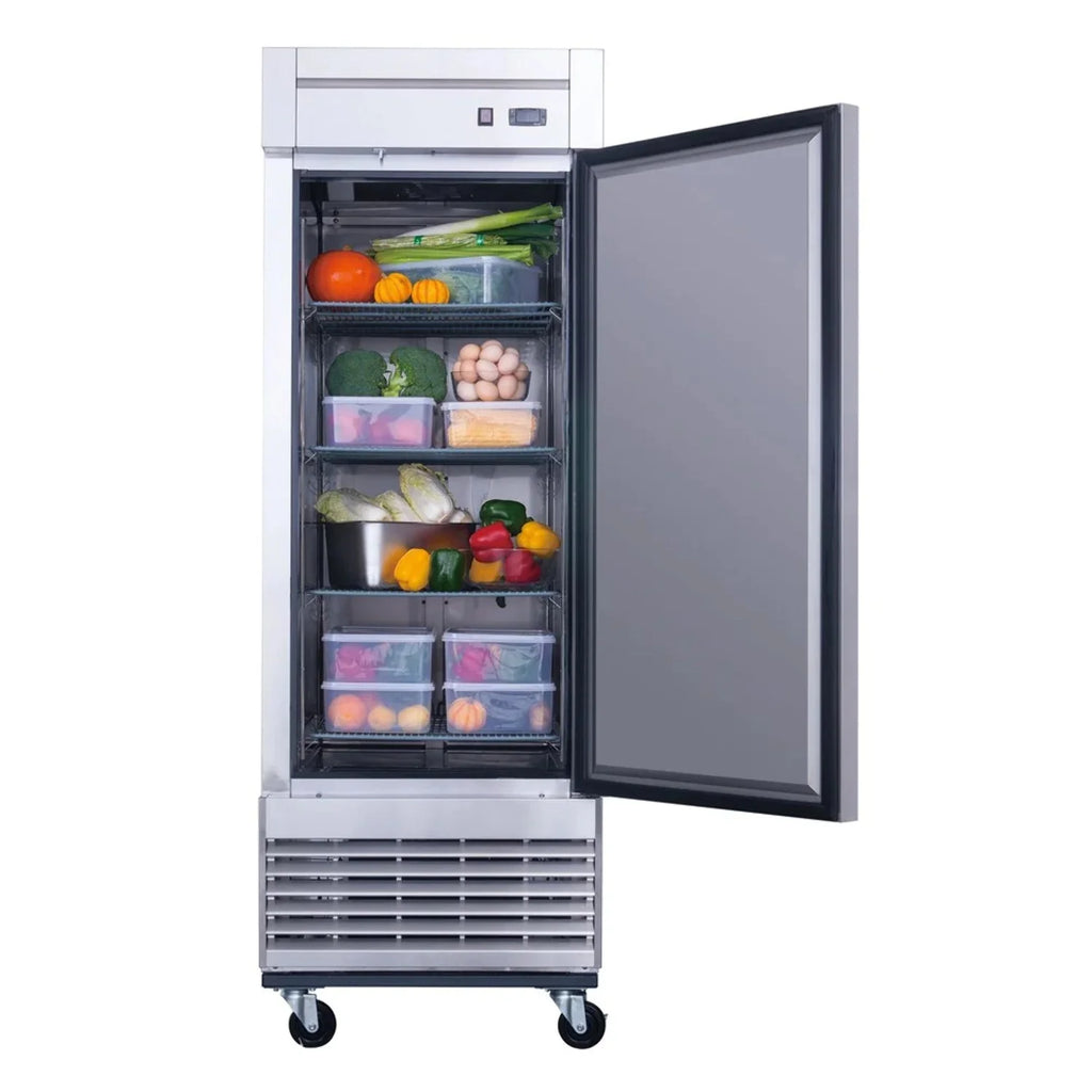 27 Reach-In Refrigerator with 1 Solid Door S7459