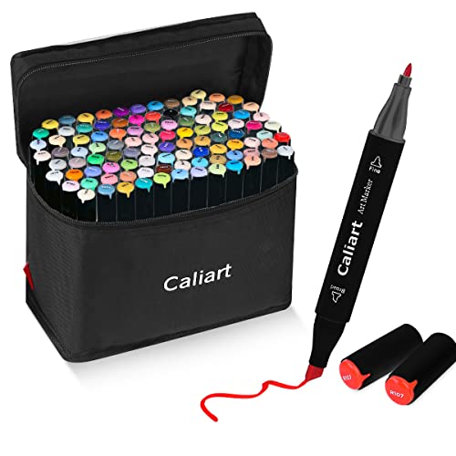 100 Colors Dual Tip Alcohol Based Markers P171748