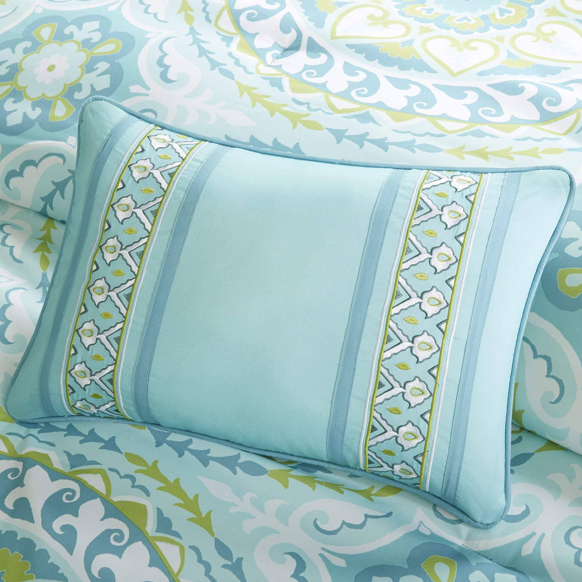 Coral Cal King Comforter Set N766