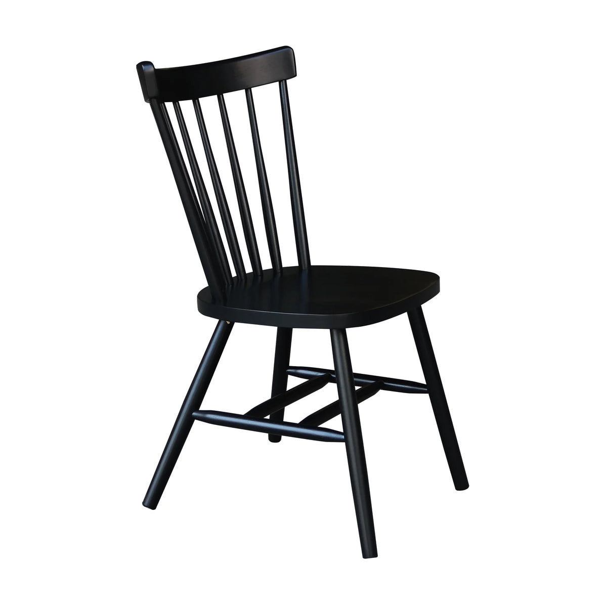 Solid Wood Dining Chair in Black G1554